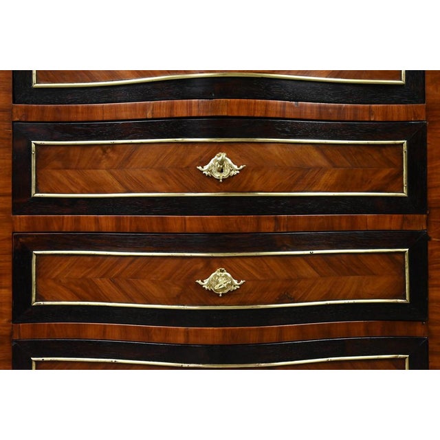 Mid-19th Century Napoleon III Wooden Secretary For Sale - Image 10 of 18