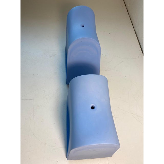 Plastic Vintage Rocking Stools by Philippe Strack for XO, 1980s, Set of 2 For Sale - Image 7 of 7