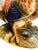 Mid 20th Century Large Vintage Mid Century Hand Painted Ceramic Rooster & Sunflowers Statue/Figurine For Sale - Image 5 of 10