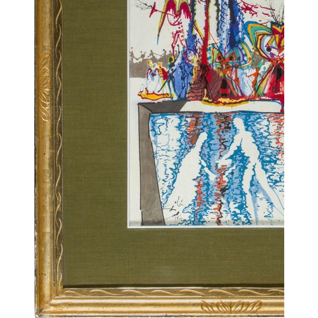 Salvador Dali, Abstract Composition, 1970s, Silkscreen For Sale - Image 4 of 13