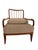 This elegant lounge chair is a characteristic design of Swedish Scandinavian Modern and is attributed to Otto Schulz and...