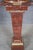Metal Rouge Marble Pedestal With Bronze E. Piccault Statue For Sale - Image 7 of 18