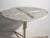 Antique White Round Outdoor Table, 1930s For Sale - Image 10 of 13