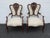 Victorian Late 1880s Carved Inlay Side Chairs a Pair 6643 For Sale - Image 12 of 17