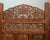 Mughal Revival Anglo-Indian Carved Hardwood Room Screen, 1920s For Sale - Image 11 of 15