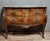 Louis XV style bombé commode in marquetry