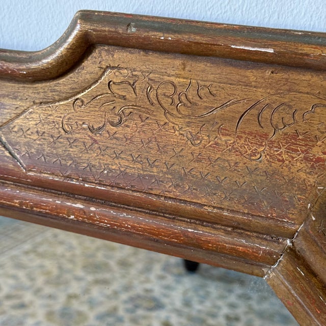 Wood Antique Napoleonic Neoclassical Wall Mirrors in Gilt Wood, a Pair For Sale - Image 7 of 9