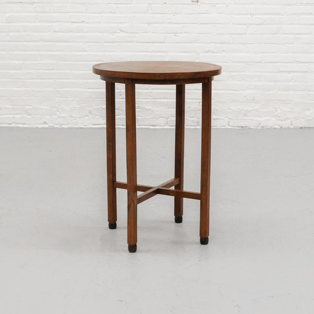 Dutch Art Deco Side Table 1920s For Sale - Image 4 of 16