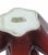 1960s Red Ceramic Multi-Flower Vase by Vibi Torino, Italy, 1960s For Sale - Image 5 of 8