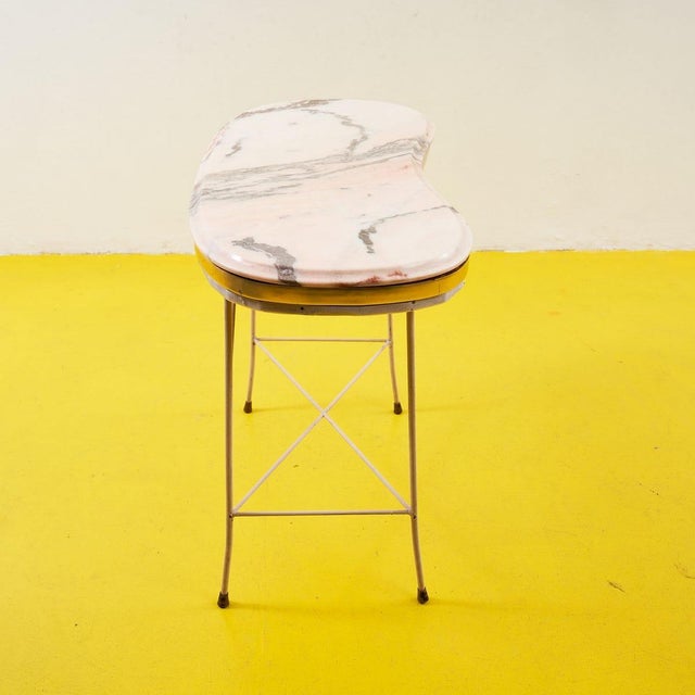 Bean-Shaped Console Table, 1960s For Sale - Image 5 of 7