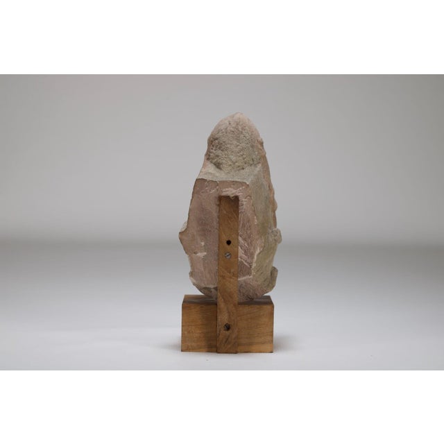 Central Indian Artist, Shiva Head, 10th Century, Stoneware For Sale - Image 5 of 7