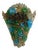 1920s Green and Blue Murano Sconce For Sale