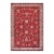 Shabby Chic Tabriz Red/Beige Wool Rug - 10'3'' X 13'2'' For Sale