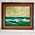 1972 Vintage Coastal Impressionist Original Seascape Oil Painting - Artist Signed, Framed For Sale - Image 6 of 12