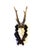 Vintage German Roe Deer antlers mounted on a hand carved wood plaque with considerable detail. Sourced in Germany and...