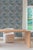 Blue Shell of a Good Time Grasscloth Wallpaper by House Party | Ocean Blue | 8 Yards For Sale - Image 8 of 12