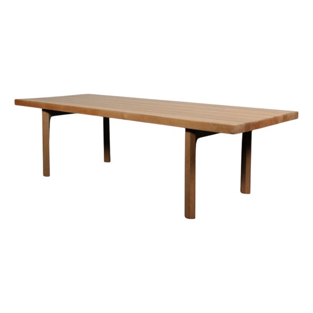Coffee Table in Oak by Illum Wikkelsø, 1960s For Sale