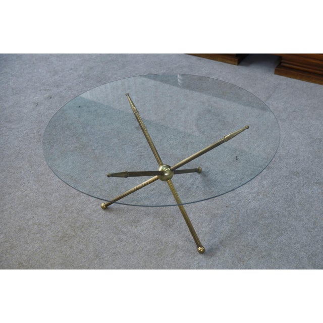 Coffee Table in the style of Maison Jansen 1970s For Sale - Image 11 of 14