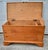 Vintage Doveatiled Pine Trunk Farmhouse Stye Blanket Chest Storage For Sale - Image 15 of 15