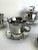 Art Deco Vintage Mercury Glass Tea/Coffee Set - Set of 12 For Sale - Image 3 of 8