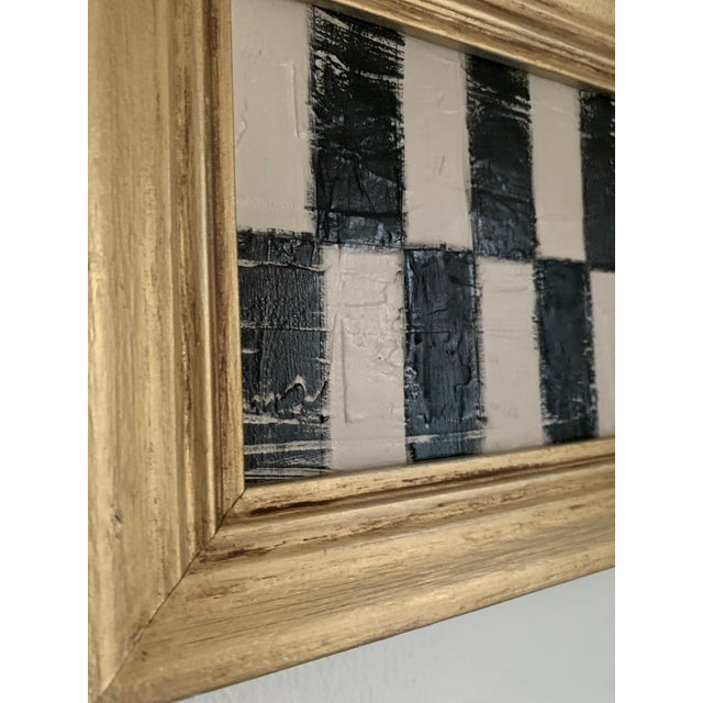 Contemporary Abstract Art on Canvas, Framed For Sale - Image 4 of 5