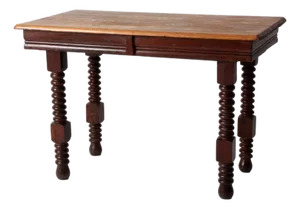 Antique Jacobean Revival Barley Twist Table