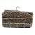 Large Vintage Cheetah Patterned Jewelry Organizer Travel Bag For Sale