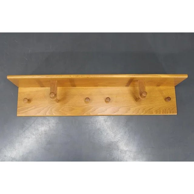 Ash Wood Wall Hanger by Aksel Kjersgaard, Denmark, 1970s For Sale - Image 3 of 12