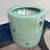 Vintage Turquoise Glazed Ceramic Hibachi Planter, Japan, 1970s For Sale - Image 4 of 14