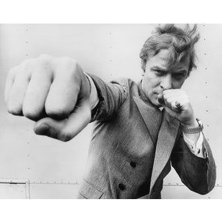 Unknown, Caine Punching, 1967, Black and White Photographic Print For Sale