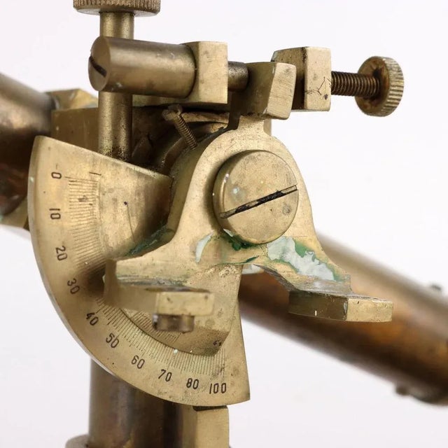 Vintage Brass Telescope Diopters For Sale - Image 3 of 9