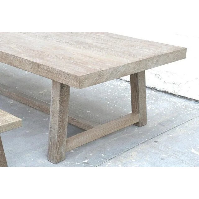 Wood Petersen Teak Dining Table For Sale - Image 7 of 13