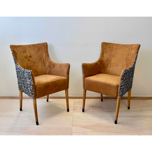 Italian Giorgina Armchairs by Giorgetti, 1980s, Set of 2 For Sale - Image 15 of 15