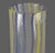 Late 20th Century Vintage Attributed Murano Art Glass Striped Ribbon Motif Cylindrical Tube Vase For Sale - Image 5 of 8