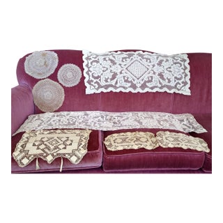 Lace, Doilies and Bureau Runners For Sale