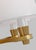 Metal Alexa Hampton by Visual Comfort Studio Paisley Medium Vanity, Burnished Brass For Sale - Image 7 of 9