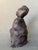 Art Brut sculpture, expressionist. Made of terracotta or a similar material, Signed and dated 1978. Unidentified. 15.5 x...