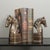 Plastic Early 21st Century Pair of Cold Cast Bronze Horse Head Bookends / Sculptures For Sale - Image 7 of 7