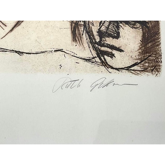 Portraiture Ruth Gikow, (1913-1982), Limited Edition Etching, Signed For Sale - Image 3 of 8