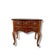 Vintage Queen Anne Cabinet with Brass Handles For Sale - Image 4 of 8
