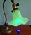 Art Nouveau Desk Lamp in Bronze and Opalescent Glass, 1890s For Sale - Image 5 of 16
