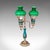 Vintage Three Branch Table Lamp, English, Accent Light, Neoclassical Revival For Sale - Image 6 of 12