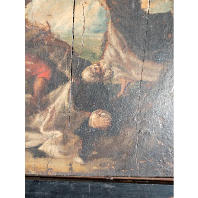 18th Century Continental European Painting, Martyrdom of a Saint, Italian School For Sale - Image 12 of 16