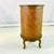 1980s British Colonial Ralph Lauren Style Round Herringbone Cane & Wood Cabinet, 4 Drawers For Sale - Image 10 of 16