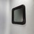 Vintage 70's square smoked glass mirror. Dark brown wooden frame. Design period: 1970-1979 Material: wood, mirror Color:...