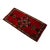 Hand Knotted Small Turkish Rug. Organic Wool 1960's Entryway Decor DoorMat, Accent Rug - 21'' X 45'' For Sale