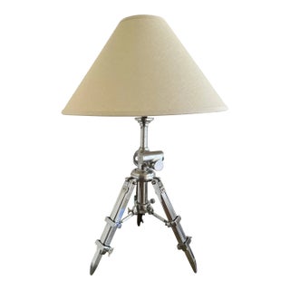 Restoration Hardware Royal Marine Tripod Table Lamp For Sale