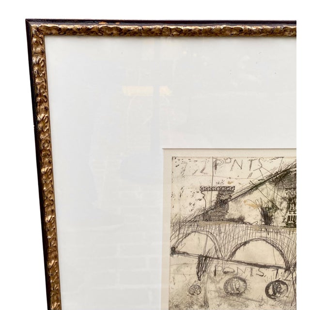 Ethan Allen Classic Flight Il Hand Embellished Giclee’ on Paper For Sale - Image 4 of 11