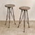 Black 3-Legged Side Tables in Bronze and Marble attributed to Maison Jansen, France, 1960s, Set of 2 For Sale - Image 8 of 8