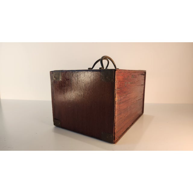 Stunning Antique Travel Mahjong Set From the 1920s For Sale - Image 4 of 17